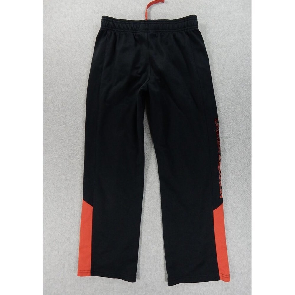 Under Armour Loose Fit Training Sweatpants (Youth Medium) Black/Red - Picture 4 of 4